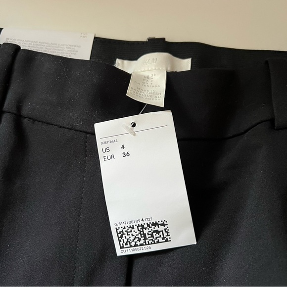 H&M Black Slacks Size 4 - Picture 8 of 12